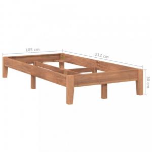 Posteľ masívny teak Dekorhome 200x200 cm #3 small